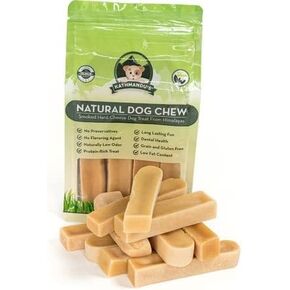 Authentic Himalayan Yak Cheese for Dogs - Large/XLarge (Pack of 4) - Sourced from Pristine Himalayan Foothill, Rawhide-Free, NO preservatives