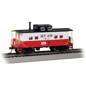 Bachmann Trains - Northeast Steel Caboose - Western Maryland® #1810 (Circus Scheme) - HO Scale