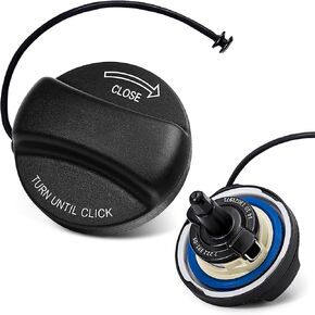 Upgraded Fuel Tank Cap, 52100552AG Gas Cap For 2003-2018 Jeep Wrangler JK, 2008-2017 Jeep Patriot, 2003-2006 Jeep Wrangler TJ, 2006-2010 Jeep Commander #52030387AB 52030387AA Gas Cap