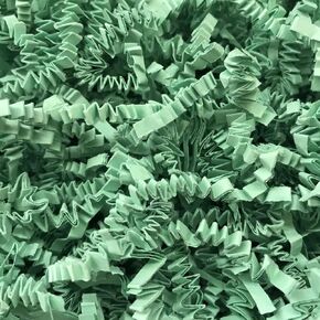 Black Cat Avenue 1/2 LB Blue Crinkle Cut Paper Shred Filler For Gift Wrap and Basket Filler