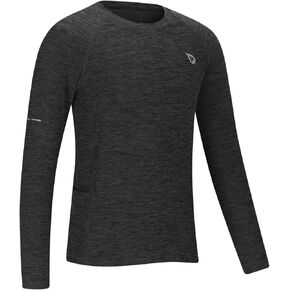 BALEAF Boys' Youth Compression Long Sleeve Shirts Performance Baseball Football Baselayer Kids Cold Gear Undershirt Quick Dry