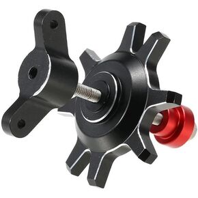 KingVal RC Tire Clamp Tyre Wheel Assembly and Disassembly Tool for 1/10 RC Car 1.9'' 2.2'' Beadlock Wheels Hub Tire (Black)