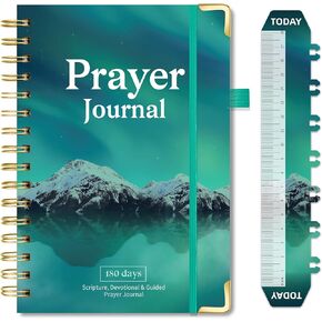 EYROZILL Prayer Journal for Women & Men - Christian Guided Devotional Faith Journal, Daily Bible Study Gratitude Journal, Spiritual Prayer & Reflection Notebook (Branch)