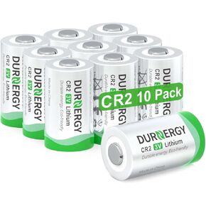 CR2 3V Lithium Battery 10 Pack, CR2 3V 850mah Lithium Battery, Piles CR2 Battery for Rangefinder Battery,