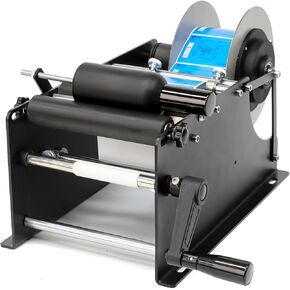 Manual Round Labeling Machine with Handle Manual Round Bottle Labeler Label Applicator for Glass Metal Bottle