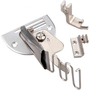 Binding Curve Edge Folder, Bias Binder Foot for Industrial Sewing Machine, Overlock Binding of Curve Edge Folder Tape Right Angle Bias Binder for Lockstitch Machine