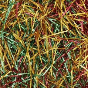 1/5 LB Raffia Crinkle Cut Paper Shred Filler Christmas Shredded Paper Filler Red Green Gold Paper Shred Filler Soft Thin Shredded Paper Basket Filling for Gift Packaging Birthday Wedding