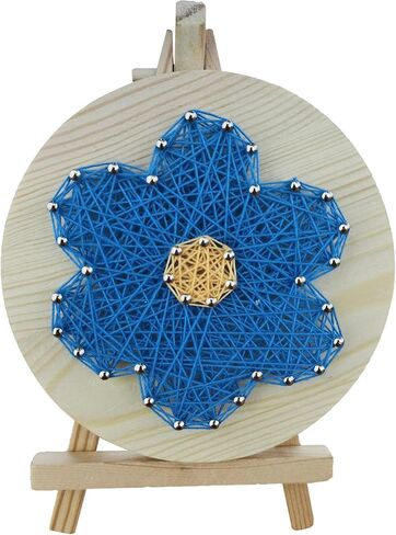 NIEYTUR String Art Kit, DIY Craft Kit for Adults Kids Beginners, Stained Pine Wood (16" x 12"), DIY Four Leaf Clover Craft Kit, Unique Gift, Craft Kit for Holidays in Saudi Arabia