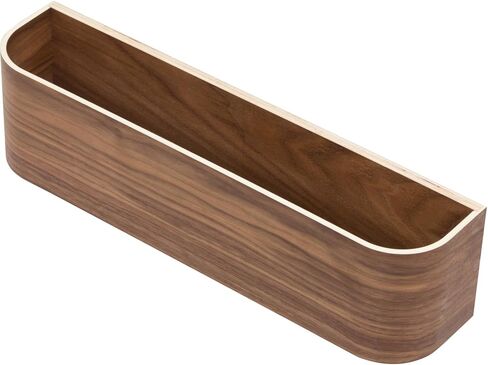 علبة عرض خشبية مثبتة على الحائط، رف منظم رف عائم، جيب حائط خشبي، سلة تخزين بعرض 17.7 بوصة (جوز) in Kuwait