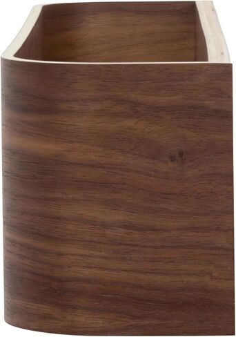 علبة عرض خشبية مثبتة على الحائط، رف منظم رف عائم، جيب حائط خشبي، سلة تخزين بعرض 17.7 بوصة (جوز) in Kuwait