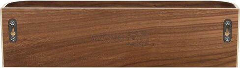 علبة عرض خشبية مثبتة على الحائط، رف منظم رف عائم، جيب حائط خشبي، سلة تخزين بعرض 17.7 بوصة (جوز) in Kuwait