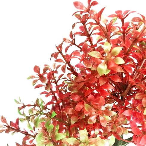 ديكورات حوض السمك ميبوكباي، ديكور حوض السمك البرتقالي، نباتات حوض السمك المزيفة، شجرة نباتات بلاستيكية صناعية in Kuwait