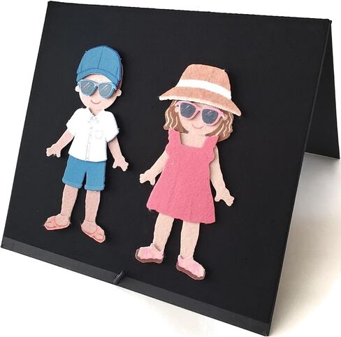 My Felt Story Felt Board for Kids | 15 x 24 Freestanding Foldable Flannel Playboard | Board Only | Storytelling Learning Play | for Preschool Classroom and Homeschooling | (Black) in Saudi Arabia