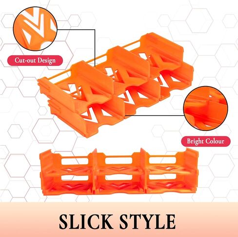 Card Case Flesh Red | Card Sorting Tray for Catan Resource Cards - Gaming |Suitable for The Expansion of Catan Game Cards and All Other Card Games in Saudi Arabia