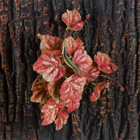 Fake Reptile Plants for Reptile Terrarium Plants, Reptile Plant Décor, Turtle Tank Plants with Suction Cup in Kuwait