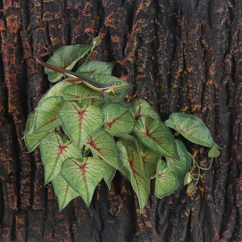 Fake Reptile Plants for Reptile Terrarium Plants, Reptile Plant Décor, Turtle Tank Plants with Suction Cup in Kuwait