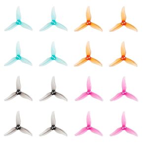 Gemfan Hurricane 2512 3-Blade Props 3 Holes for 1103-1108 Brushless Motor RC Drone FPV Racing Toothpick 16pcs 8CW 8CCW