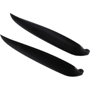1Pair Nylon Blades for Folding Propeller 6 to 10 inch RC Glider Propeller Replacement Prop Blades Suitable for Spinner D28-D48mm (8x4.5)