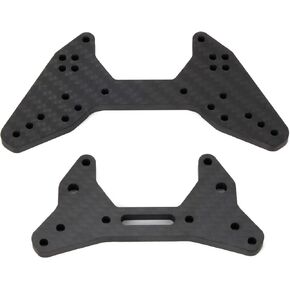 RCAWD Front Rear Shock Tower for 1/7 ARRMA 6S, Felony 6S, Infraction 6S & Limitless Roller Upgrades, Carbon Fiber Parts for #ARA320512