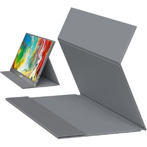 KYY 15.6'' Portable Monitor Stand Sleeve Protector 2-in-1 for K3/ K3-1/ K3-3 Series Laptop Monitors