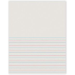 Pacon Everett Pad & Paper Ruled News, Grade 3-4, 1/2" x 1/4" x 1/4", SW