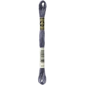 DMC Stranded Cotton Embroidery Thread 317 - per Skein