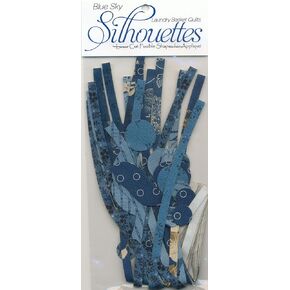 Silhouettes - Blue Sky Pre-Cut Applique Shapes by Edyta Sitar