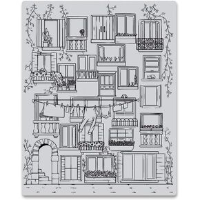 Hero Arts CG787 Cling Stamps, Cathedral of Trees Bold Prints