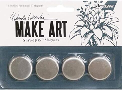 Wendy Vecchi Make Art Stay-Tion, Make Art Non Stick 9x9 Craft Sheet, Make Art 4 Piece Magnet Set, 2 Clean Life Soft Cleaning Cloths, Bundle of Five Items (WVA64626, WVA69102, WVA68037) in Saudi Arabia