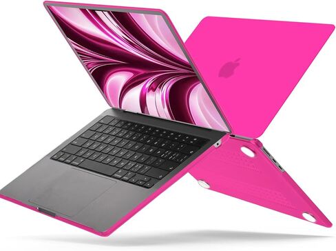 B BELK Compatible with MacBook Air 13 inch Case 2026 2025 2024 2023 2022 M4 M3 M2 A3240 A3113 A2681, Plastic Hard Shell Case+Keyboard Cover+Screen Protector for MacBook Air 13.6 inch Case, Marsala Red in Kuwait