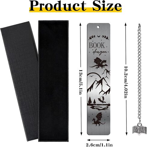 Cool Fourth Wing Bookmark - Gift for Fantasy Novel Lovers Dragon Bookmarks Gifts for Book Lovers Novel Fans Bookworm Teacher Page Markers for Men Books Accessories Students Birthday Gifts in Saudi Arabia