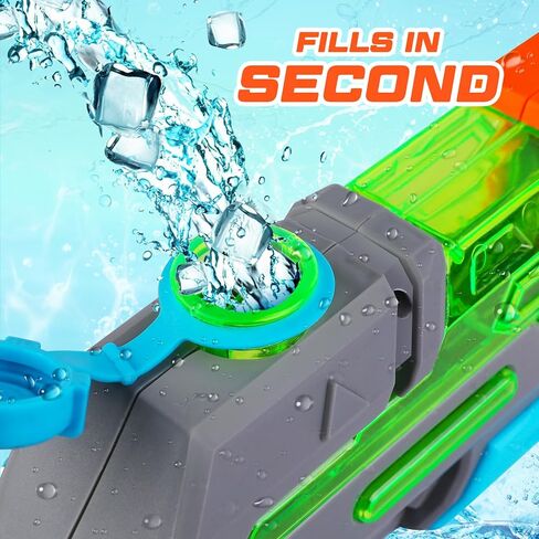 4 Packs Water Gun for Kids - Soaker Squirt Water Guns with High Capacity Long Shooting Range, Super Watergun Blaster Pool Toys Perfect for Children, Teens and Adults Summer Fun in Saudi Arabia