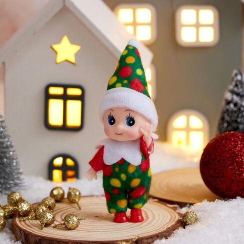 دمية قزم عيد الميلاد من JOYIN، دمية قزم عيد الميلاد من القطيفة الناعمة باللون الوردي الصغير مع نمط عيد الميلاد لتزيين عطلة عيد الميلاد، وحفلات تزيين عيد الميلاد. in Saudi Arabia
