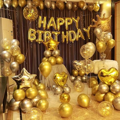 شريط تجعيد ذهبي، شريط تجعيد بطول 500 ياردة لتغليف الهدايا، سلسلة بالون 1/5 بوصة، شريط بالون مجعد شريط رفيع للبالونات عيد الميلاد وحفلات الزفاف وحفلات أعياد الميلاد والزهور الحرفية in Kuwait