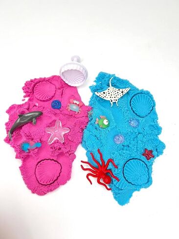 Ice Cream Sensory Kit - Sensory Toys for Toddlers 3+ Sensory Bin Filler Supplies, Pretend Play Toys, Toddler Travel Activities in Saudi Arabia
