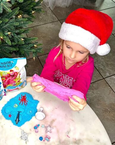 Ice Cream Sensory Kit - Sensory Toys for Toddlers 3+ Sensory Bin Filler Supplies, Pretend Play Toys, Toddler Travel Activities in Saudi Arabia