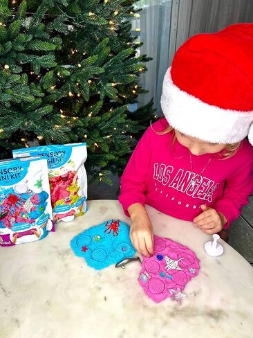 Ice Cream Sensory Kit - Sensory Toys for Toddlers 3+ Sensory Bin Filler Supplies, Pretend Play Toys, Toddler Travel Activities in Saudi Arabia