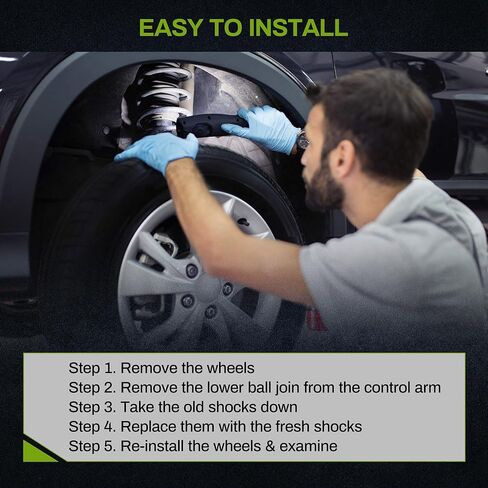 AUTOSAVER88 Front Pair Complete Quick Struts Compatible with 2011-2016 Hyundai Elantra in Kuwait