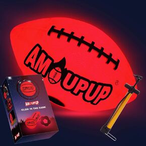 Glow in The Dark Ball Sports Gifts Light Up Led Football Basketball with Led Lights and Batteries - Kids Gifts Good Gift Ideas for Teen Boys and Girls
