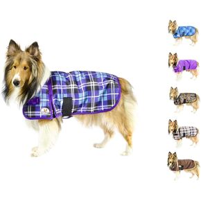 Derby Originals Ruff Pup 1200D Ripstop Waterproof Winter Dog Coat 150g Medium Weight
