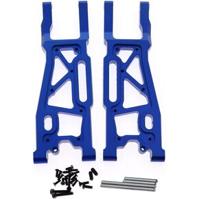 Alloy Front Suspension Arm 9530 9531 for 1/8 Traxxas Sledge 4WD Monster Truck 95076-4 Upgarde Parts (Dark Blue)