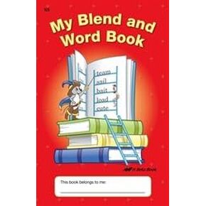 My Blend and Word Book - Abeka 5 Year Old Phonics Reading Program Student Reader