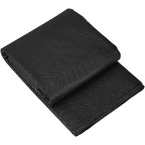 BENECREAT 10 Yard x 40 Inch Black Iron-On Fusible Interfacing, Medium Weight Nonwoven Fabric for Sewing Quilting Home Decor DIY Crafts Supplies