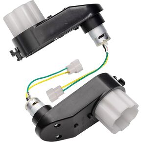 2 Pcs 12V RS390 20000RPM Kids Ride-Ons Gearbox with DC Motor, 390 Motor with Gear Box for Accessories Children Electric Ride On Car and Motorcycle,Extended Driver Card Components Gearbox