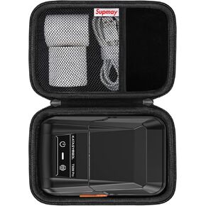 Hard Carrying Case for SUPVAN T50M Pro Bluetooth Label Maker Machine, Inkless Labeler Storage Travel Holder fit Label Tape, Charging Cable, User Manual, Black