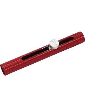 HT-991 Metal Holder for Hexagonal or Round Shape Marking Crayons, Tire Crayon Holder, Red