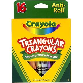 Triangular Anti-roll Crayons
