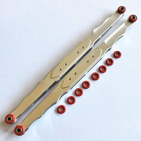 Rear Trailing Arms Lower Linkage for TRAXXAS Unlimited Desert Racer UDR Aluminum Silver