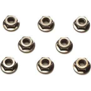 TAMIYA Serrated Wheel Nut 4mm Black 8 TAM42282 RC Tire