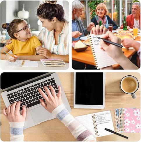 8 قطع من دفاتر الملاحظات الحلزونية الصغيرة من HIBOX، دفاتر ملاحظات جيب مقاس A6، دفاتر ملاحظات صغيرة مسطرة بالكلية للنساء هدية للوازم المدرسية المكتبية in Kuwait